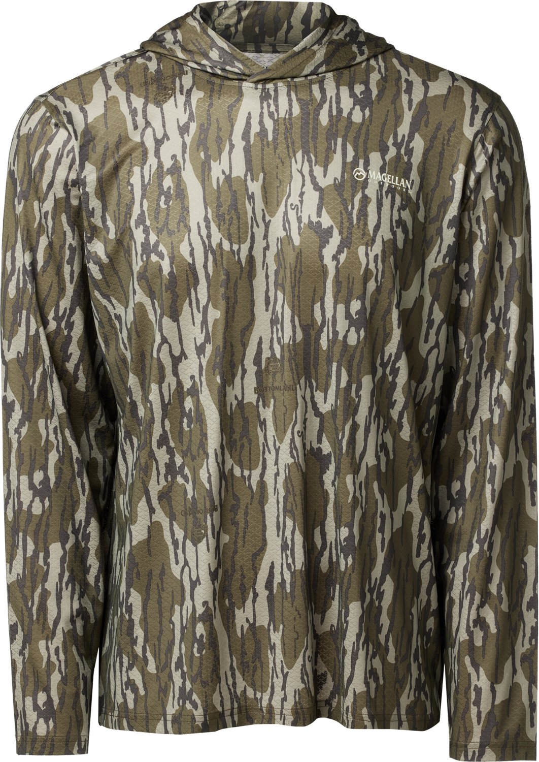 Magellan Outdoors Hunt Gear Men's Eagle Pass Tech Mesh Long Sleeve Hooded T-shirt - view number 1