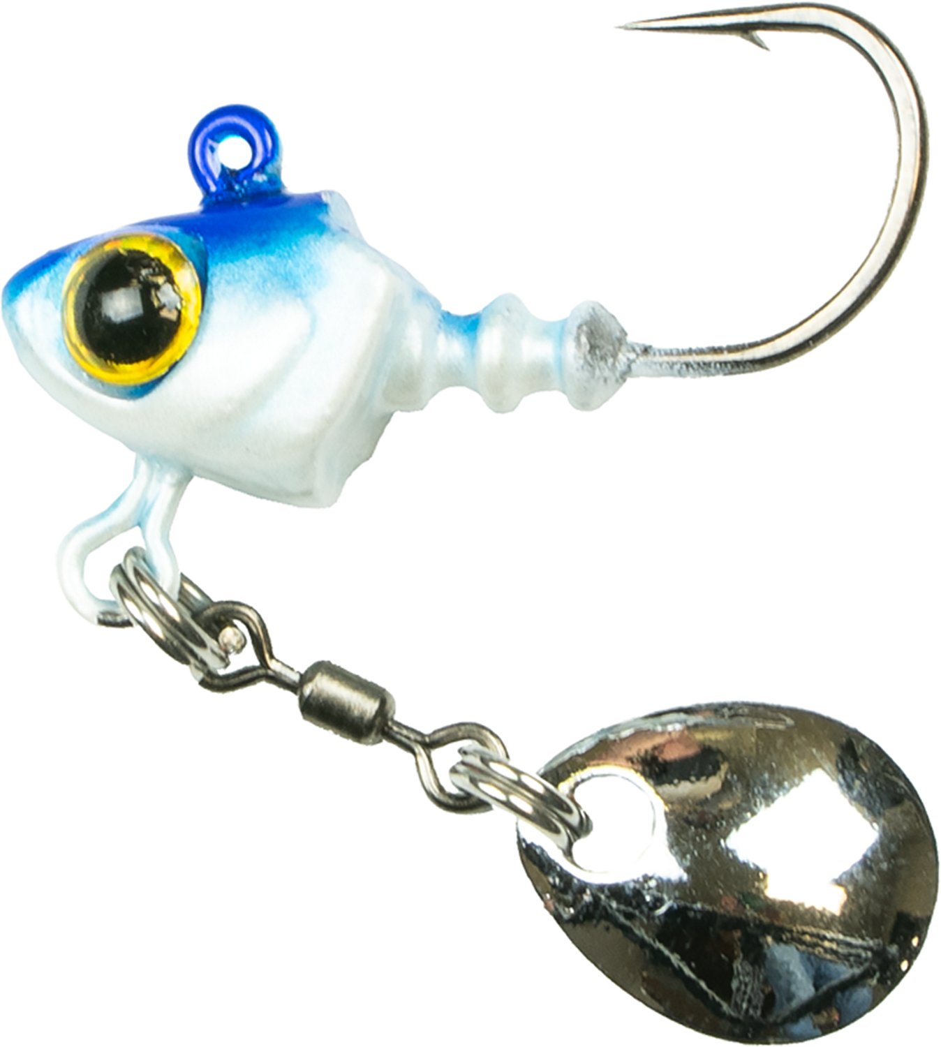 6th Sense Pecos Underspin 1/8 oz Jig Heads 3-Pack                                                                                - view number 1