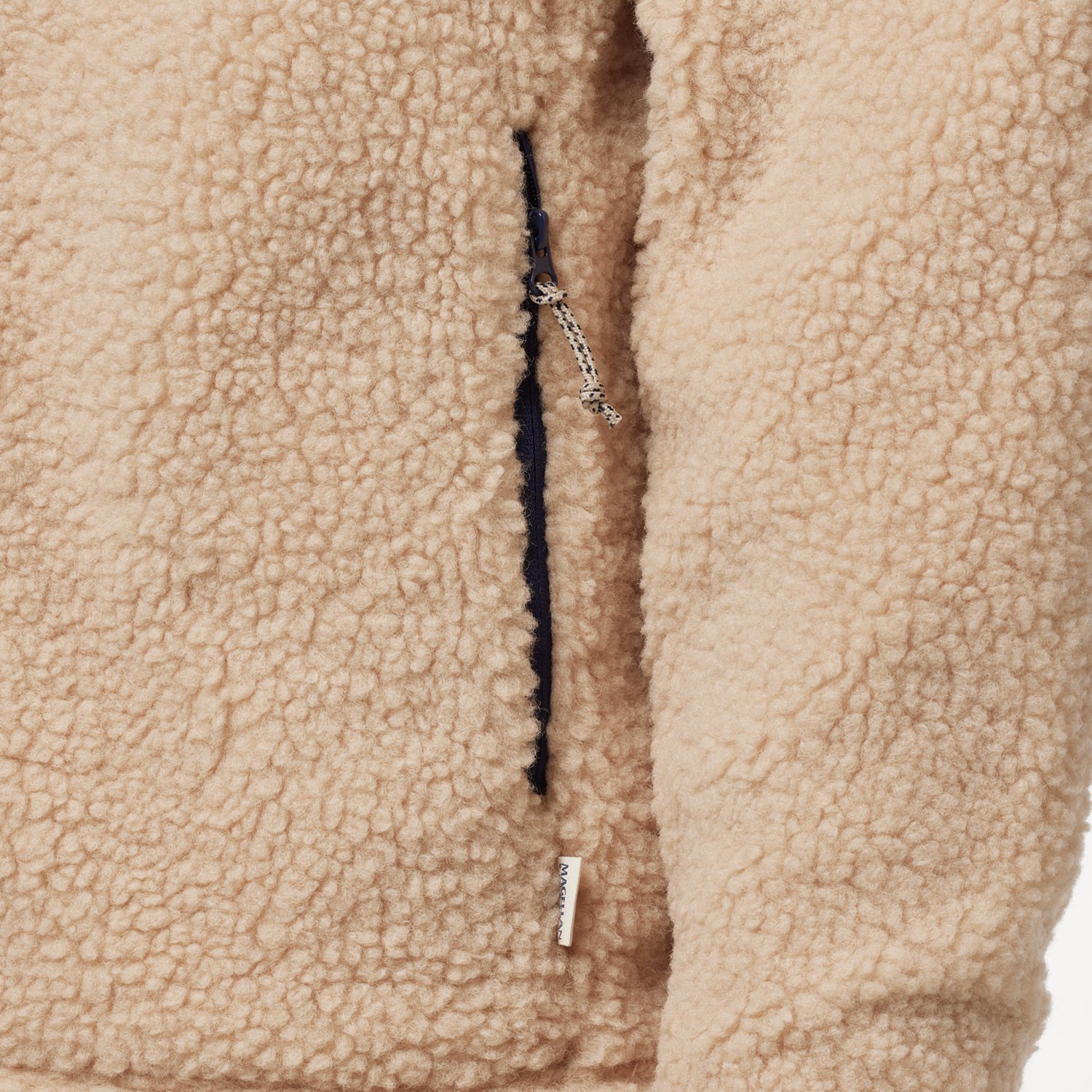 Magellan Outdoors Men's Campfire Rugged Sherpa Fleece Jacket                                                                     - view number 3