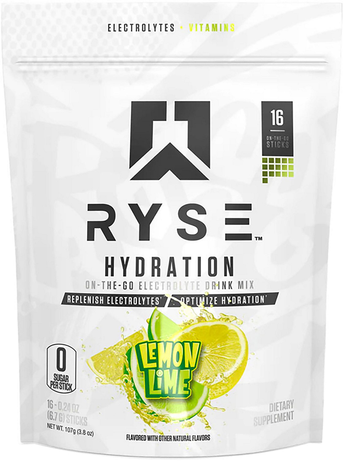 Ryse Core Hydration Sticks 16-Pack