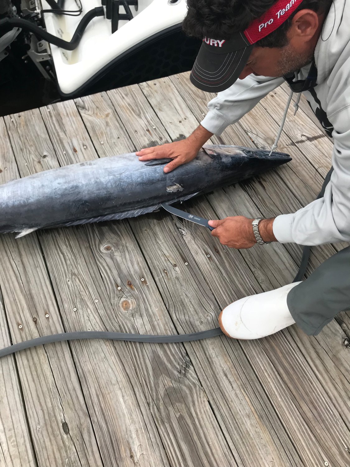 Cuda 7 in Professional Wide Semi-Flex Fillet Knife with Micarta Handle                                                           - view number 6