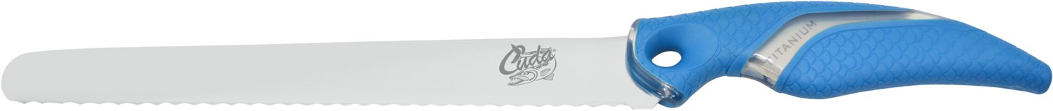 Cuda 9 in TI-Bonded Serrated Chunk Knife - view number 1