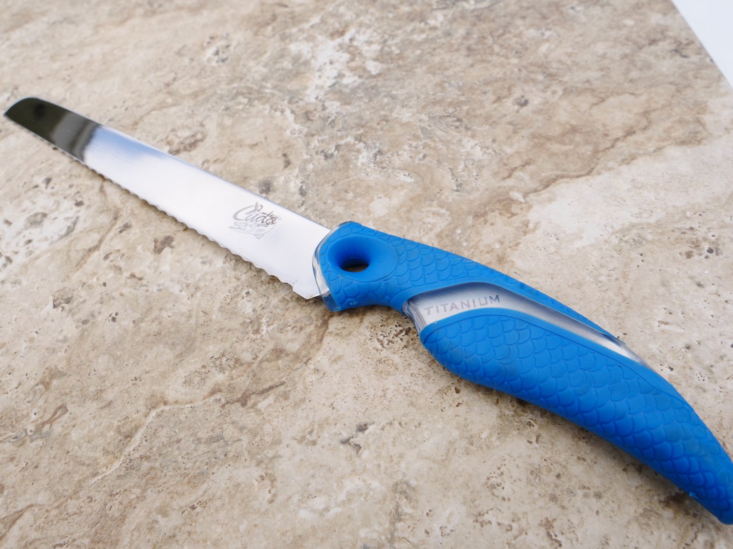 Cuda 9 in TI-Bonded Serrated Chunk Knife - view number 7