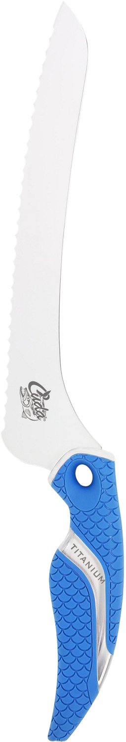 Cuda 9 in TI-Bonded Offset Serrated Knife