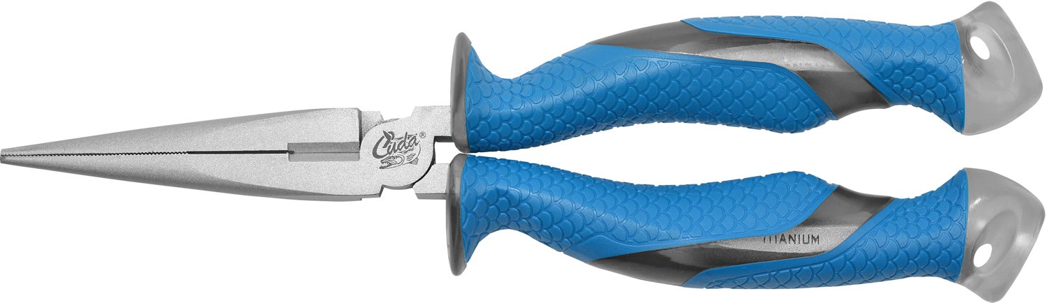 Cuda 8.75 in TI Needle Nose Pliers