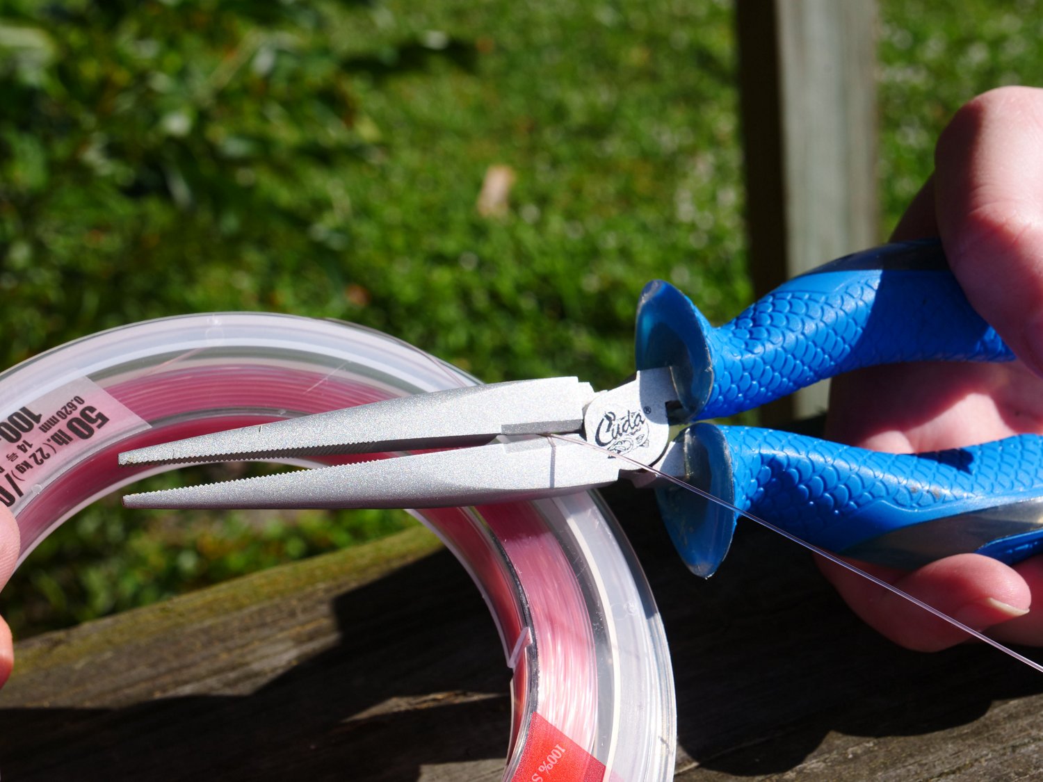 Cuda 8.75 in TI Needle Nose Pliers - view number 5