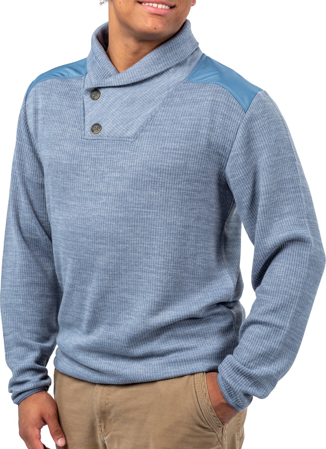 Habit Men's Shawl Collar Pullover Sweatshirt - view number 2