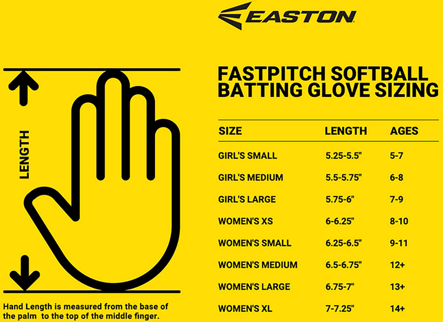EASTON Adult Ghost NX Fastpitch Batting Gloves                                                                                   - view number 3