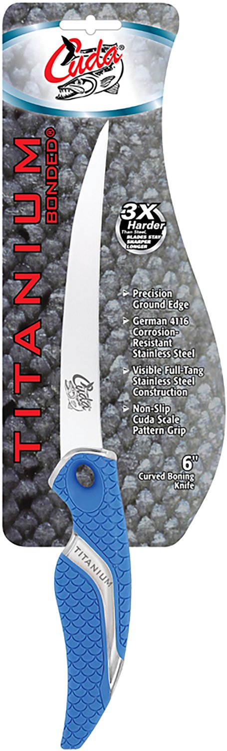 Cuda 6 in TI-Bonded Curved Boning Knife - view number 4