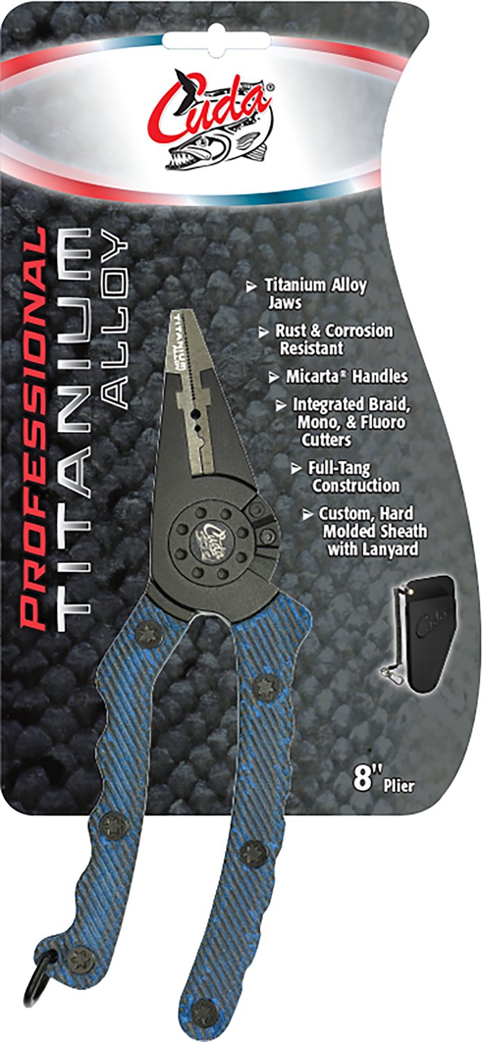 Cuda 8 in Professional TI Alloy Pliers - view number 4