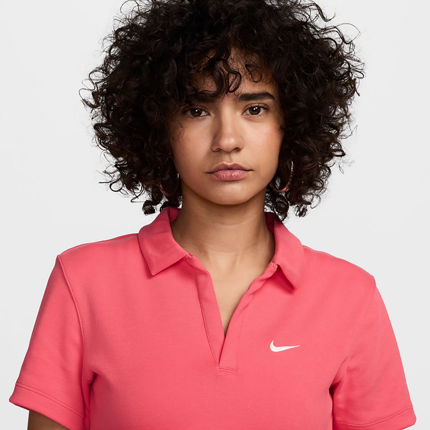 Nike Women's Sportswear Essentials Short Sleeve Polo Crop Top | Academy