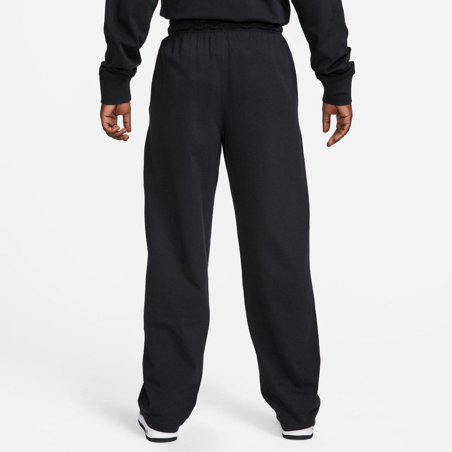 Nike Men's Nike Sportswear Club Knit Open-Hem Pants - view number 2