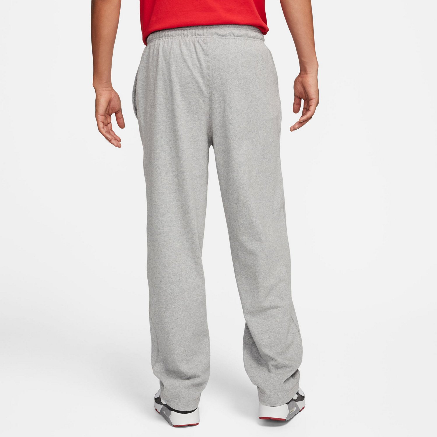 Nike Men's Nike Sportswear Club Knit Open-Hem Pants - view number 2