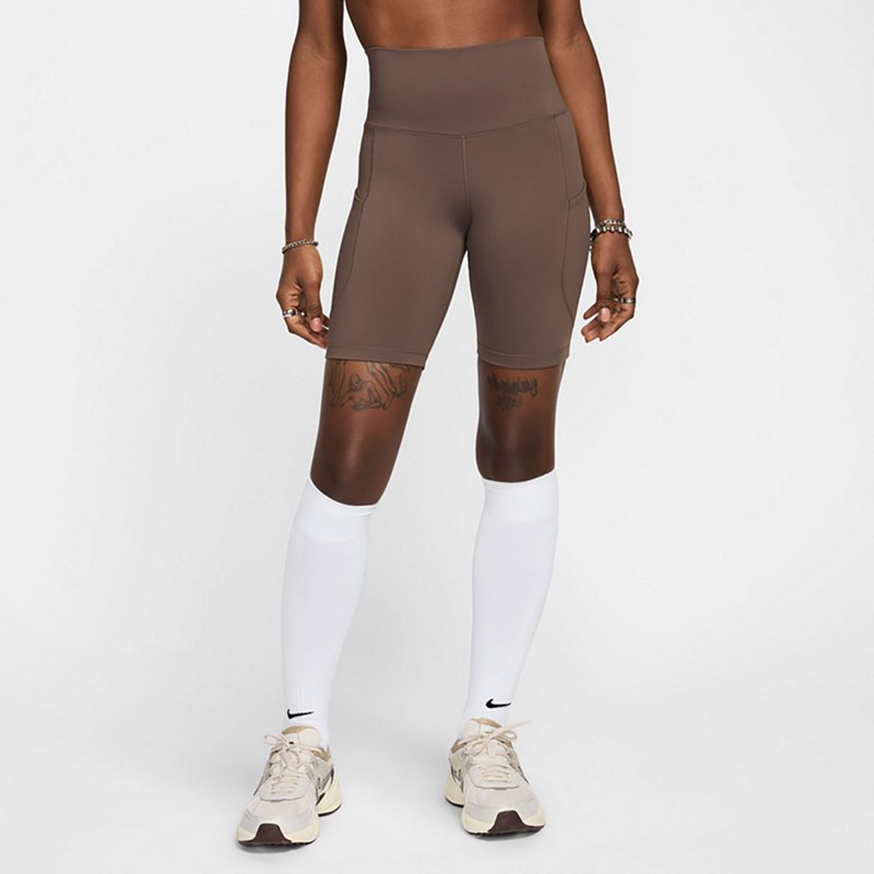 Nike Women's Dri-FIT High-Waisted Pocket Biker Shorts 8 in