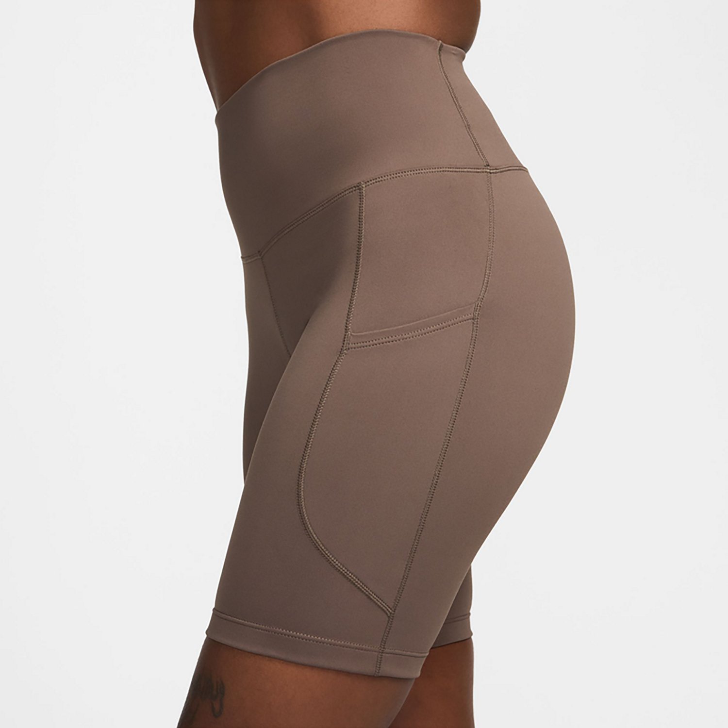 Nike Women's Dri-FIT High-Waisted Pocket Biker Shorts 8 in - view number 3