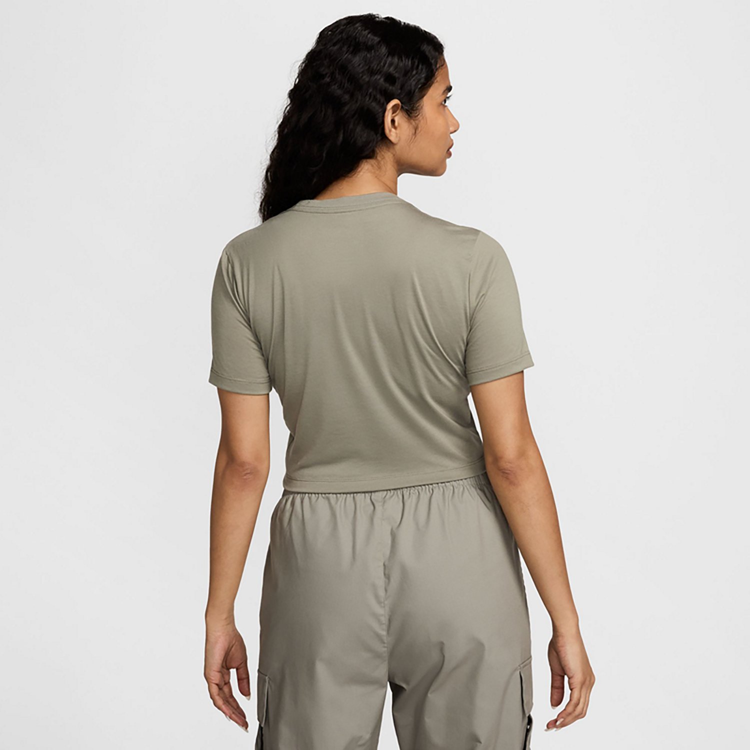 Nike Women's Sportswear Essentials Slim Cropped T-shirt                                                                          - view number 2
