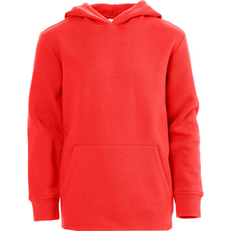 BCG Boys' Lifestyle Cotton Fleece Hoodie Flame Scarlet, Small - Boy's Fleece at Academy Sports