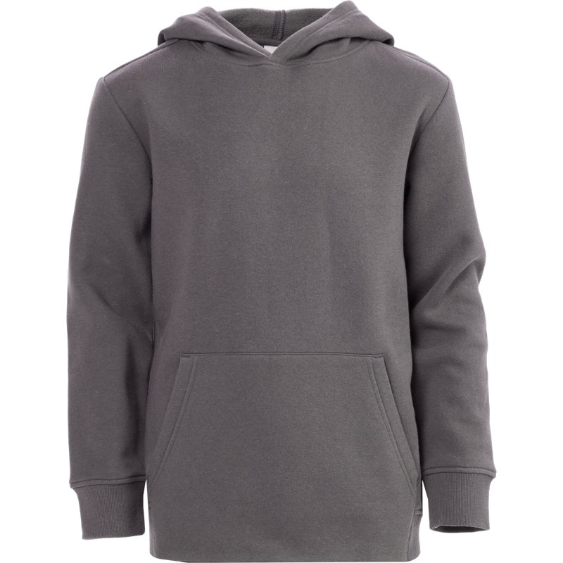 BCG Boys' Lifestyle Cotton Fleece Hoodie Dark Shadow, Medium - Boy's Fleece at Academy Sports