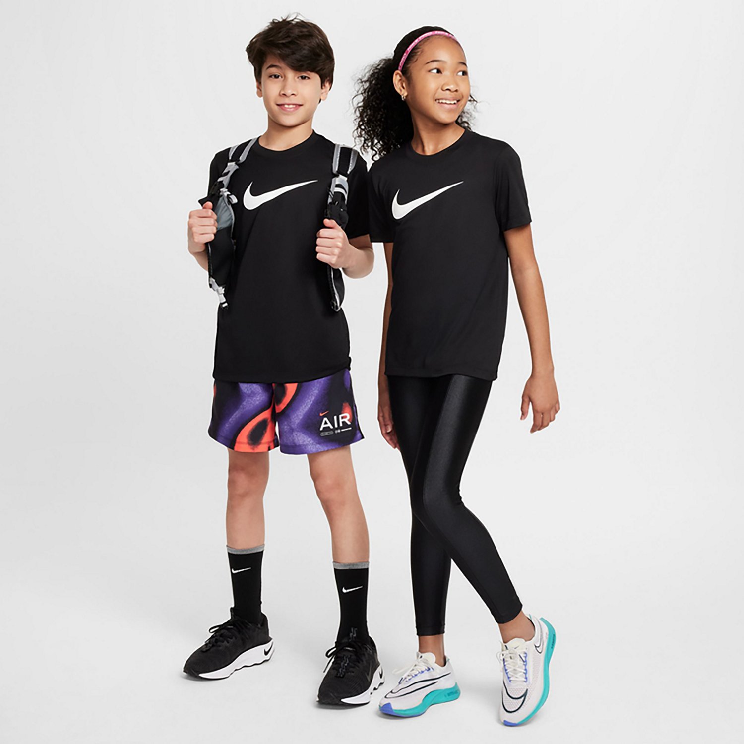 Nike Boys' Legend Swoosh Graphic T-shirt - view number 4