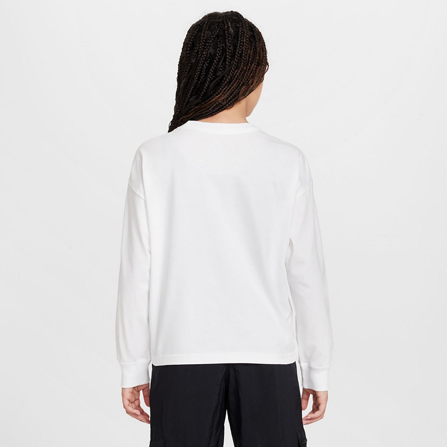 Nike Girls' Boxy Essential LBR Long Sleeve T-shirt - view number 2