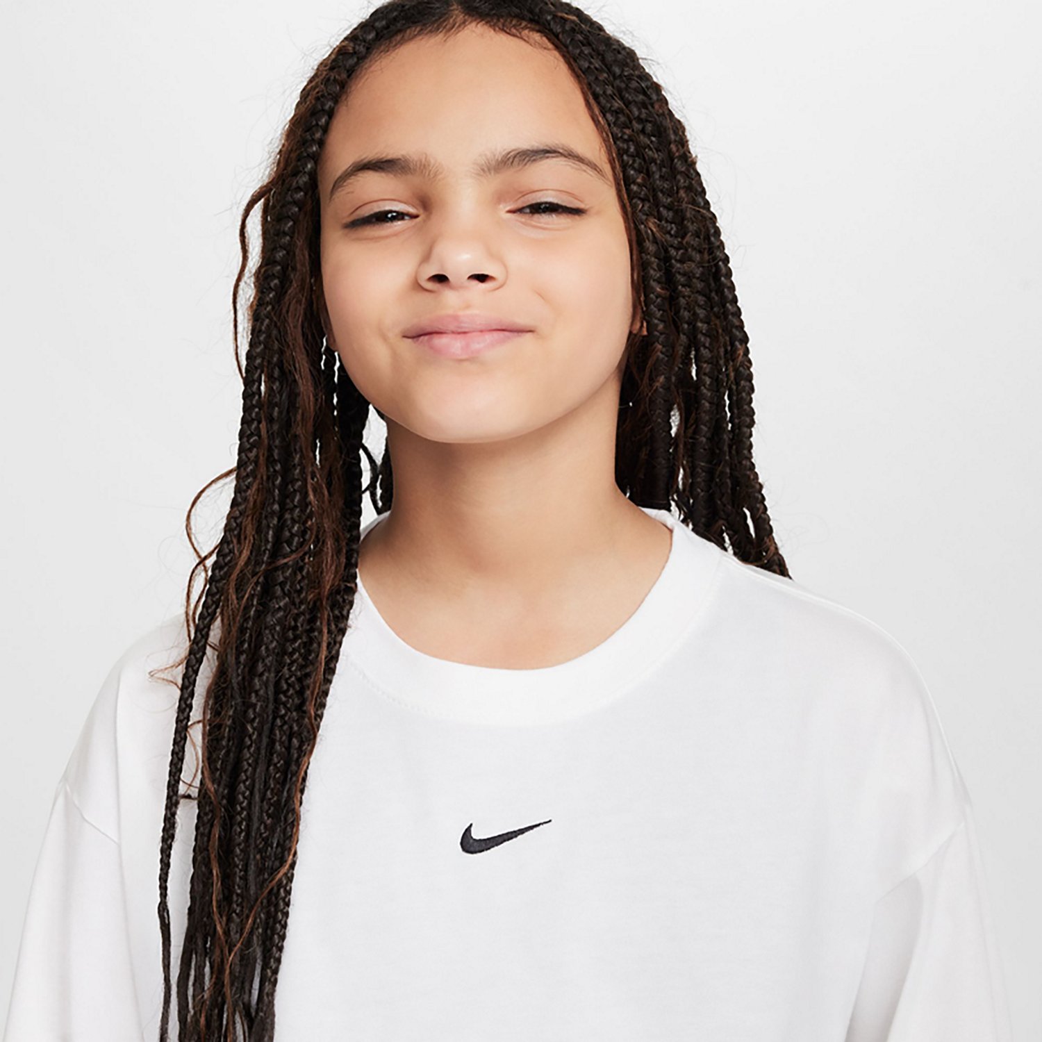 Nike Girls' Boxy Essential LBR Long Sleeve T-shirt - view number 3