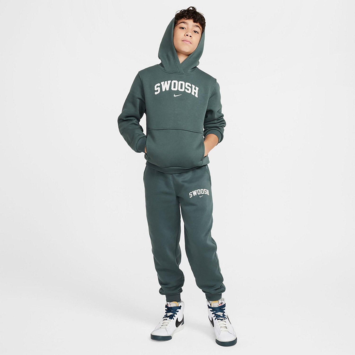 Nike Boys' NSW Cozy Club Fleece Hoodie - view number 6