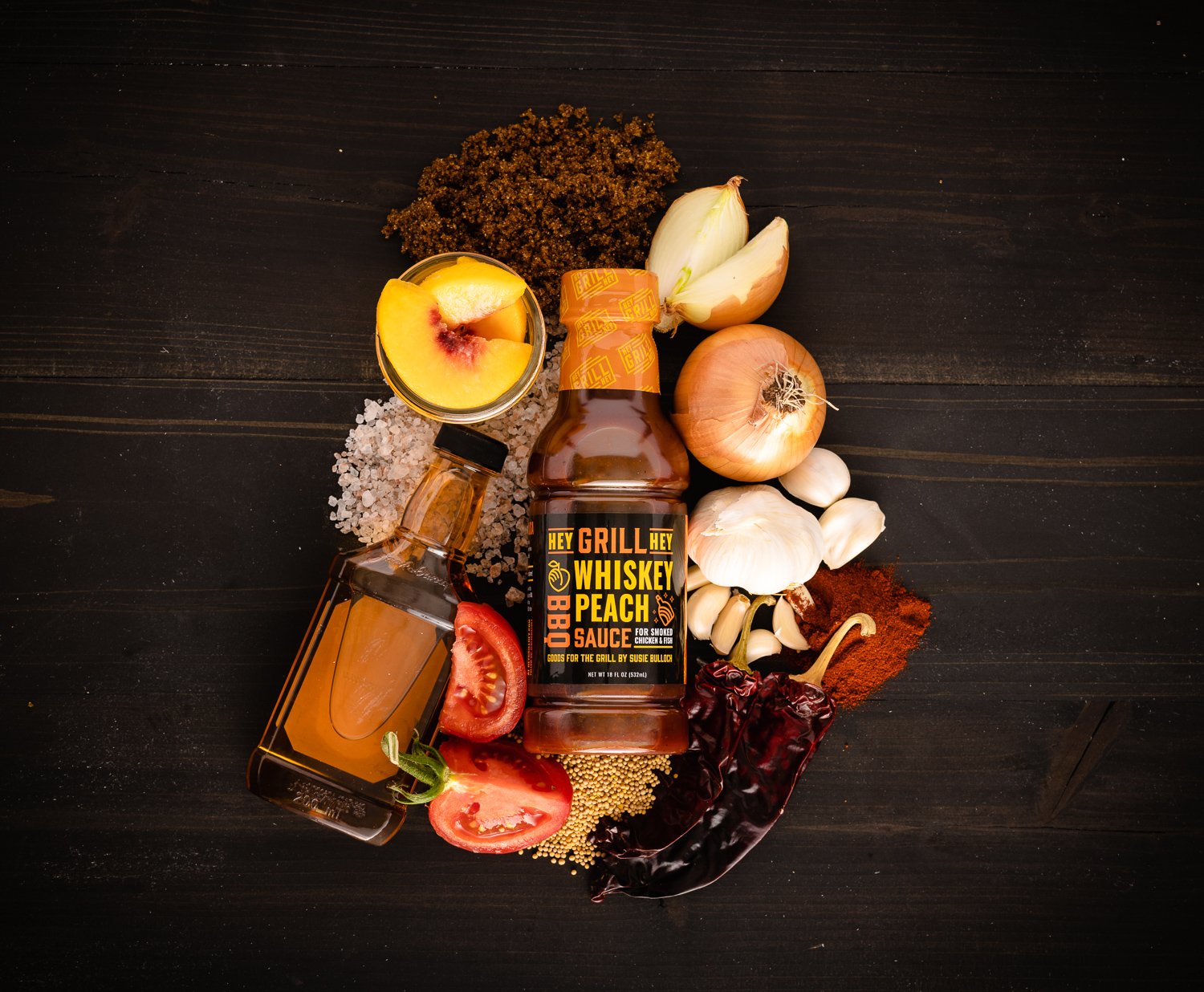 Hey Grill Hey Whiskey Peach BBQ Sauce - view number 4