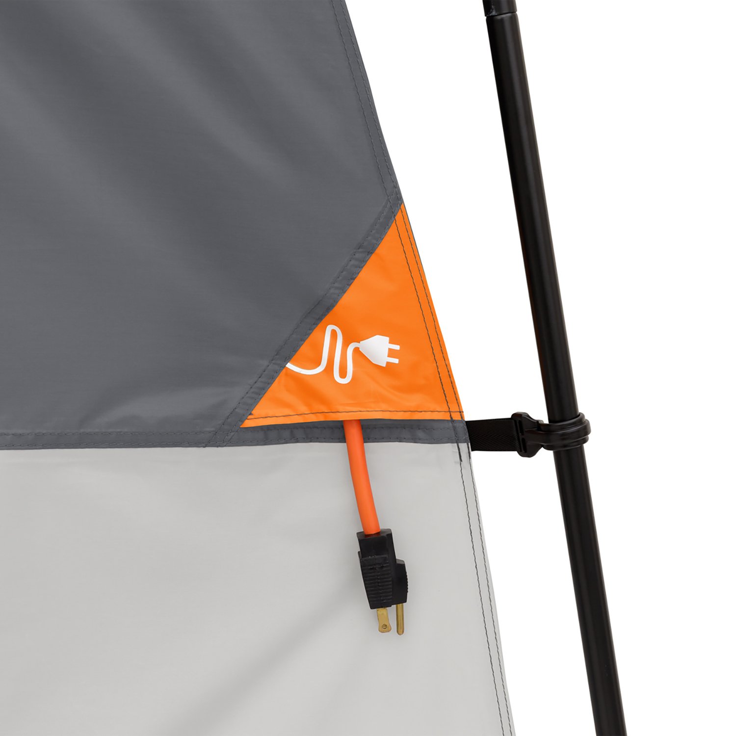 CORE Equipment 10 Person Straight Wall Cabin Tent with Full Fly - view number 6