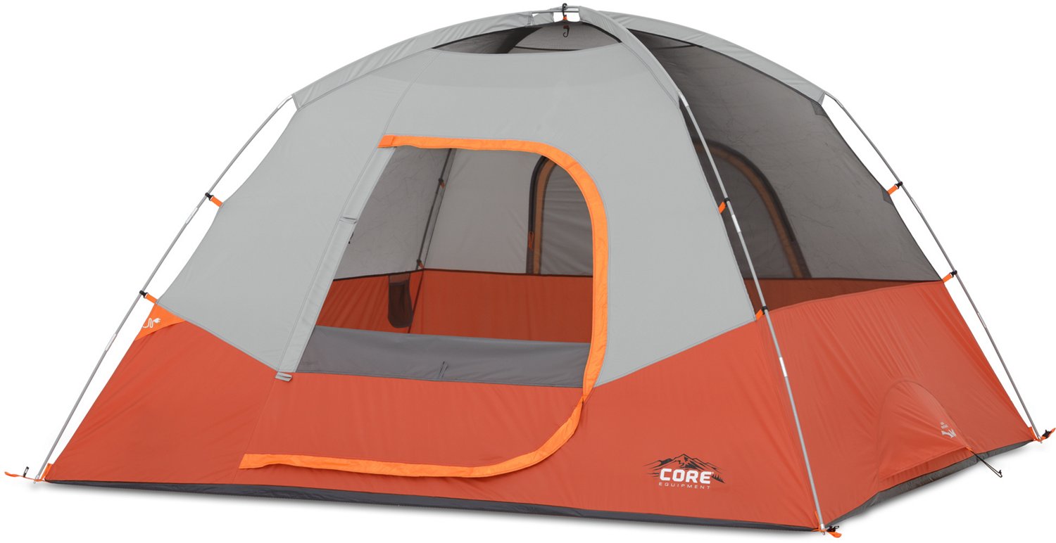 CORE Equipment 6 Person Dome Tent with Vestibule - view number 2