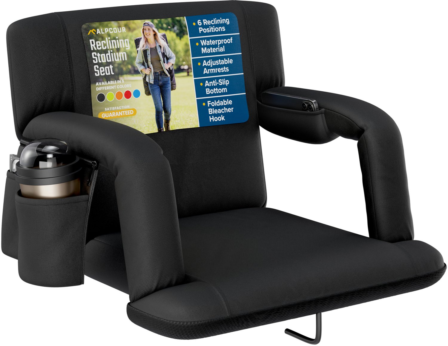Alpcour Reclining Stadium Seat - view number 2
