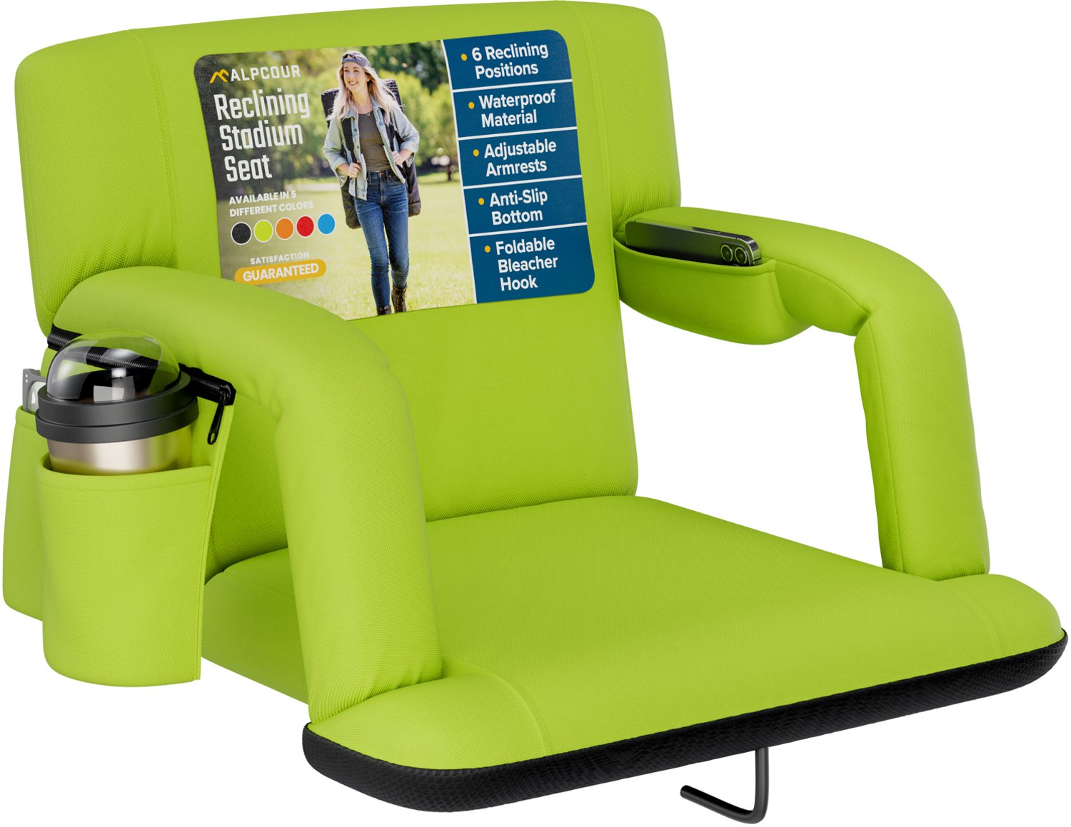 Alpcour Reclining Stadium Seat - view number 2
