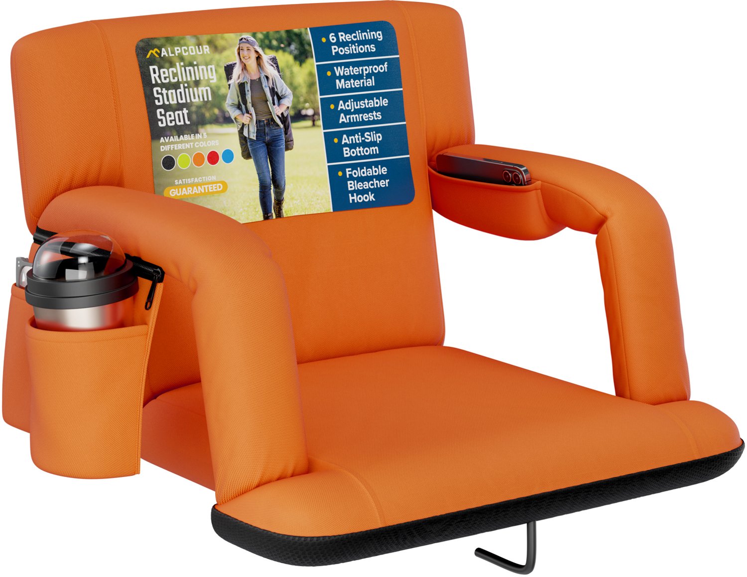 Alpcour Reclining Stadium Seat - view number 2