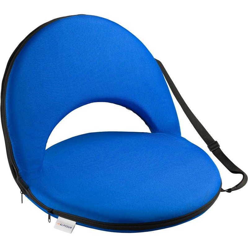 Alpcour 6-Position Reclining Stadium Seat Royal Blue - Football Equipment at Academy Sports