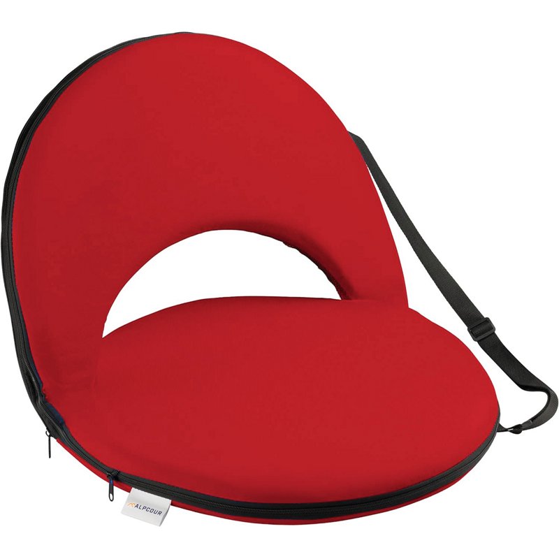 Alpcour 6-Position Reclining Stadium Seat Red - Football Equipment at Academy Sports