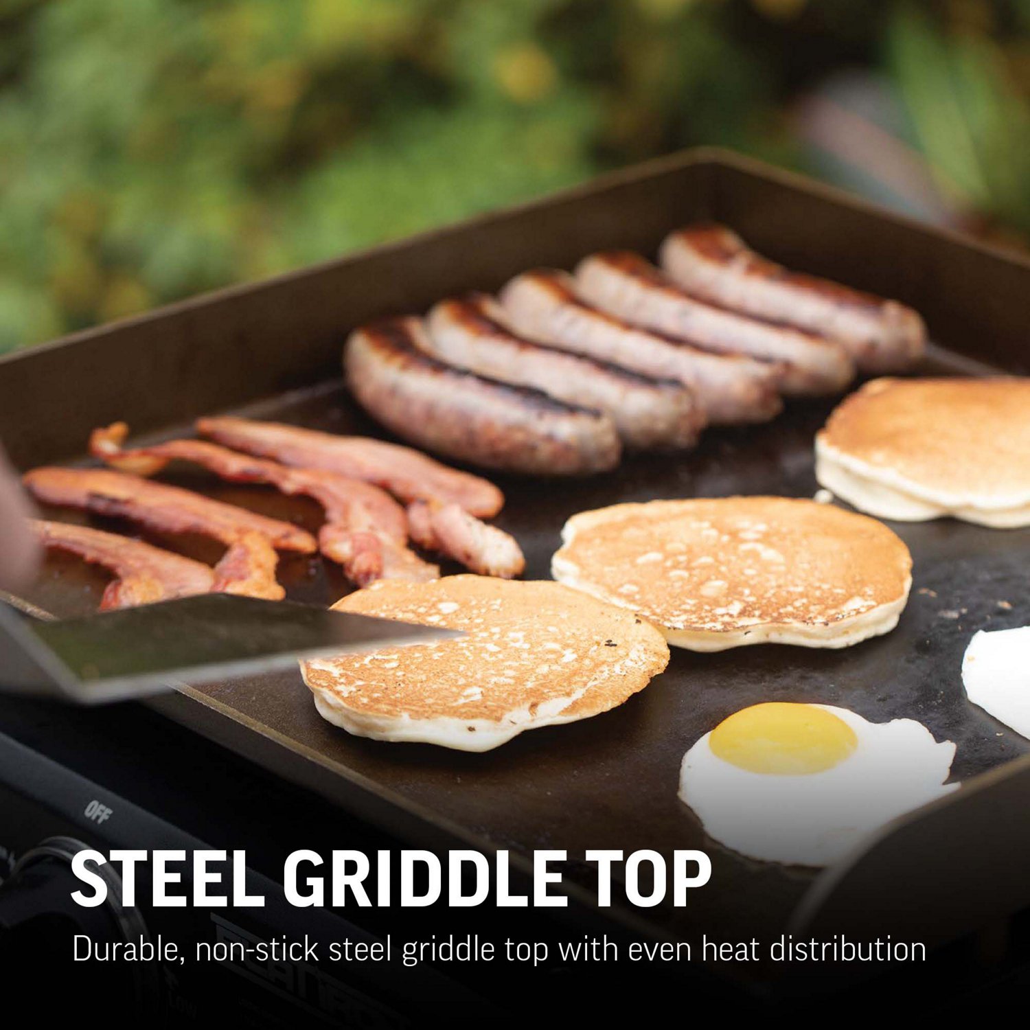 Char-Griller Flat Iron Portable Gas Griddle - view number 7