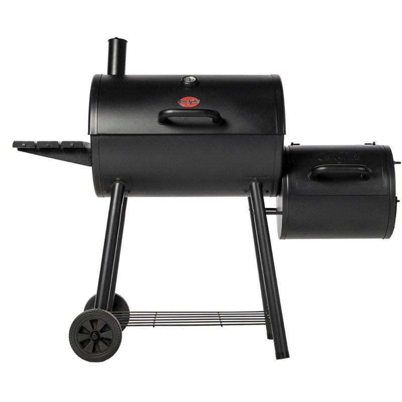 Char-Griller Smokin Pro Barrel Charcoal Grill and Offset Smoker - Smokers at Academy Sports