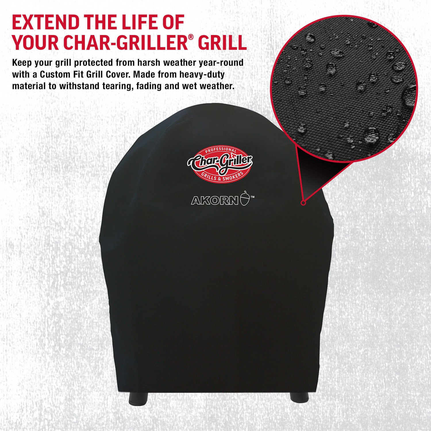 Char-Griller Akorn Kamado Jr. Grill Cover - view number 4