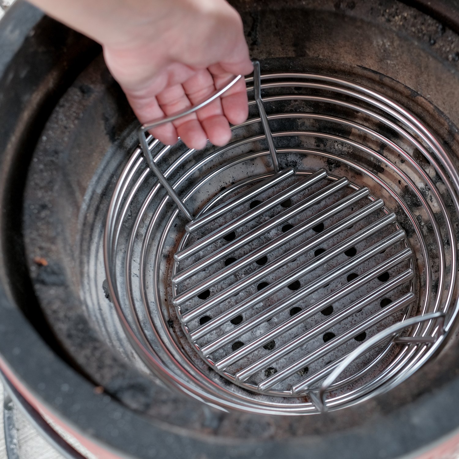 Kamado Joe Joe Jr. Stainless Steel Charcoal Basket - view number 2