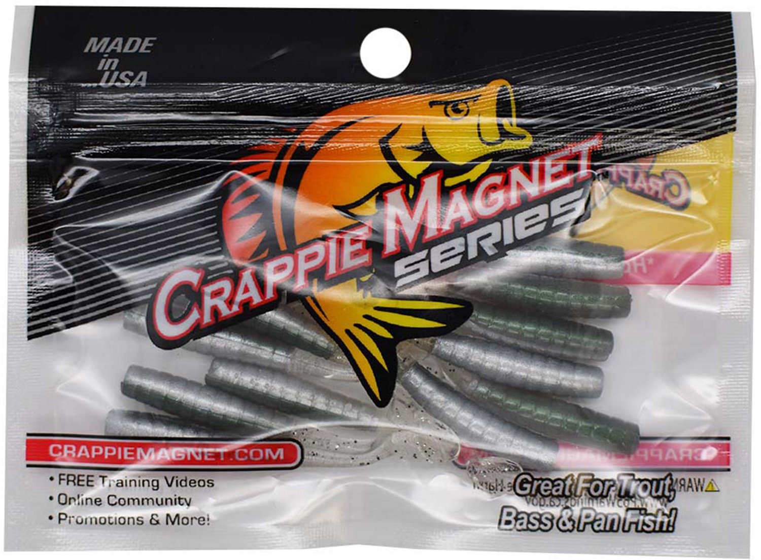 Crappie Magnet Series Tiny Dancer 1.75 in Soft Bait 12-Pack - view number 1