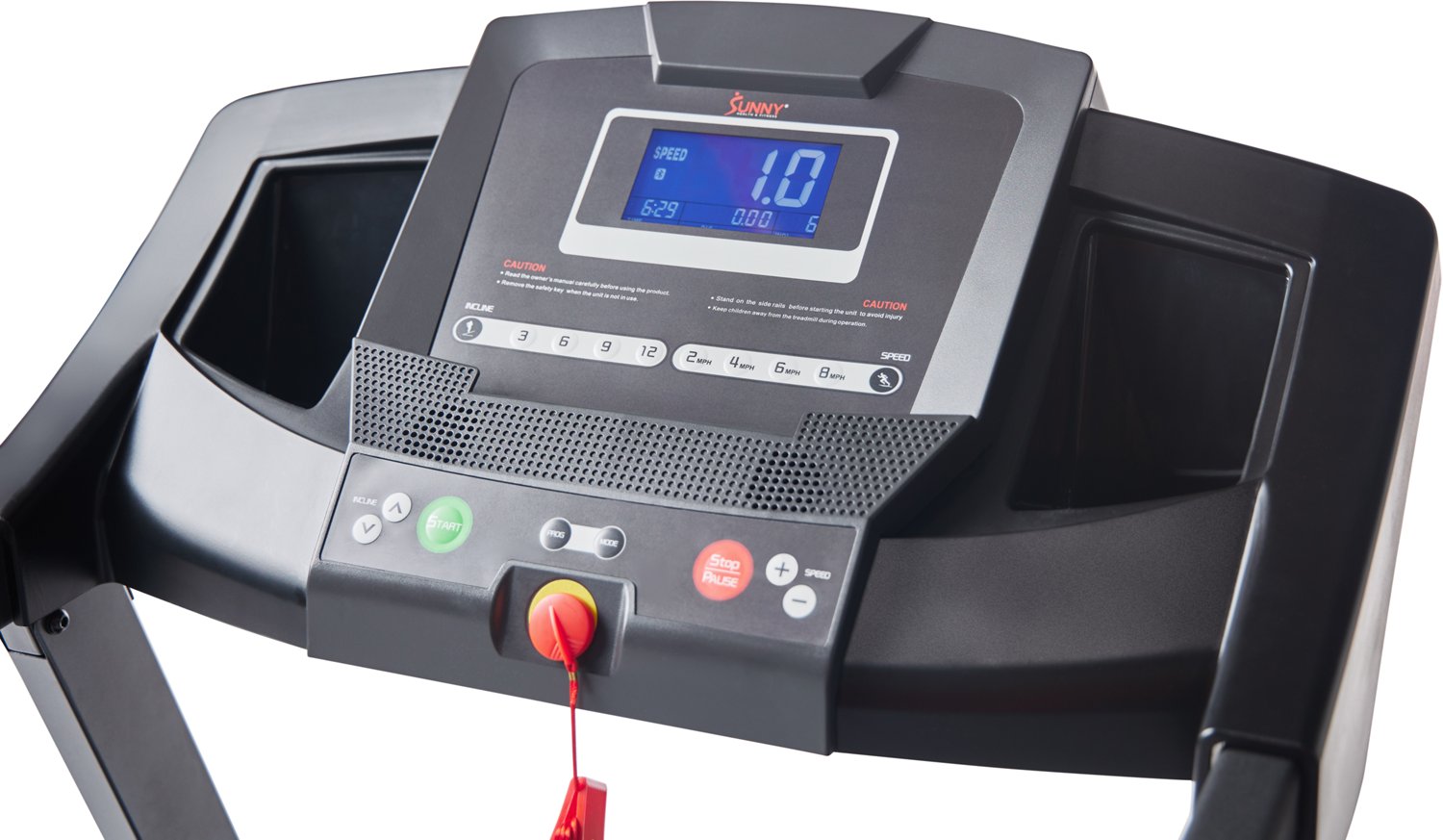 Sunny Health & Fitness Premium Smart Treadmill with Auto Incline                                                                 - view number 2
