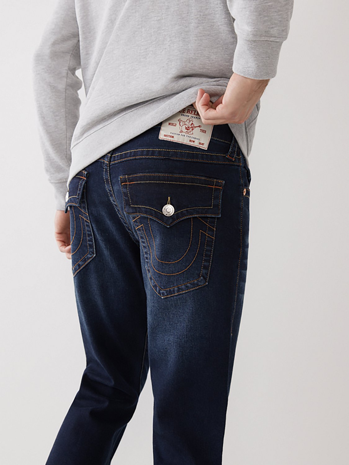 True Religion Men's Ricky Straight Jean                                                                                          - view number 3
