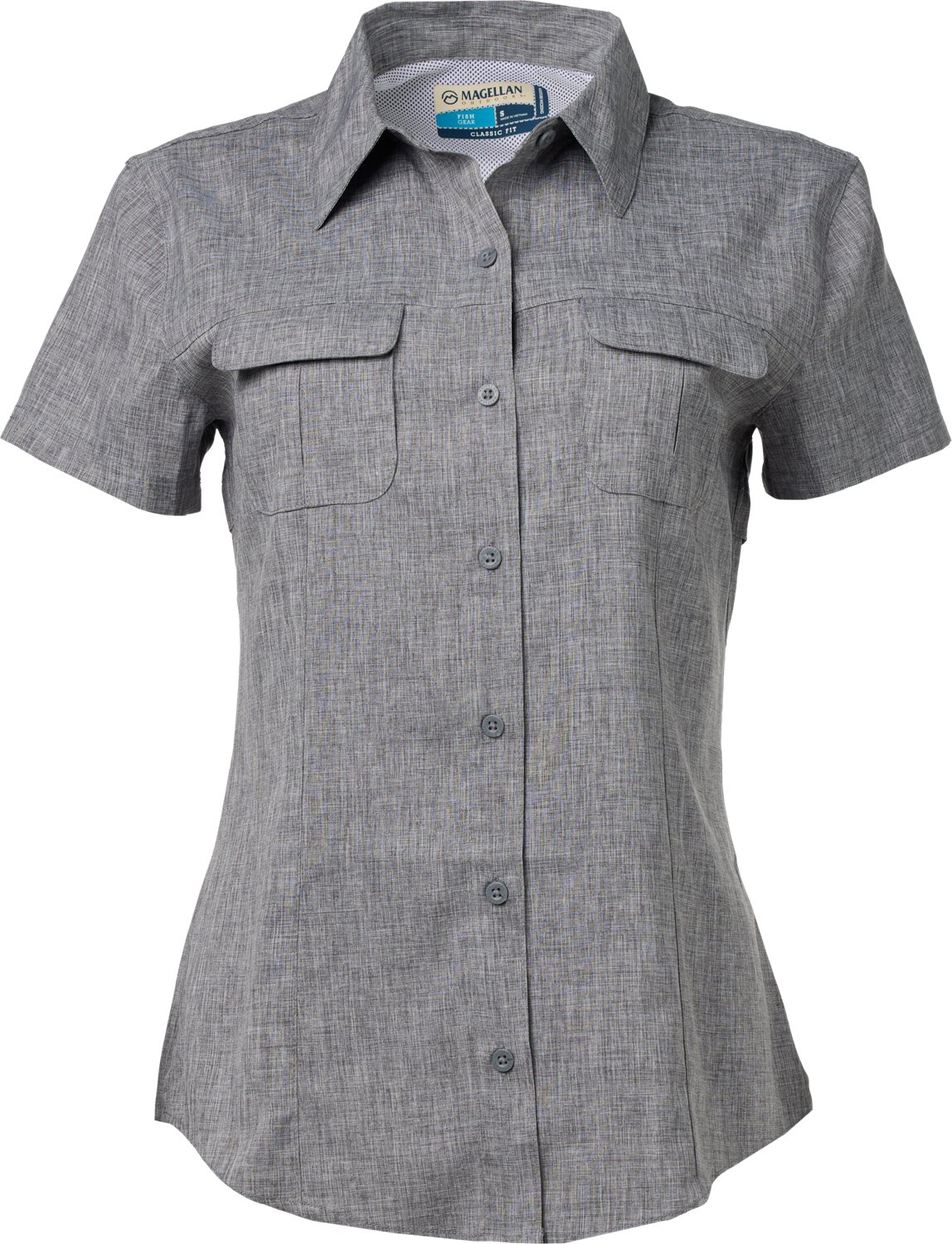 Magellan Outdoors Women's Aransas Pass Heathered Fishing Top                                                                     - view number 2