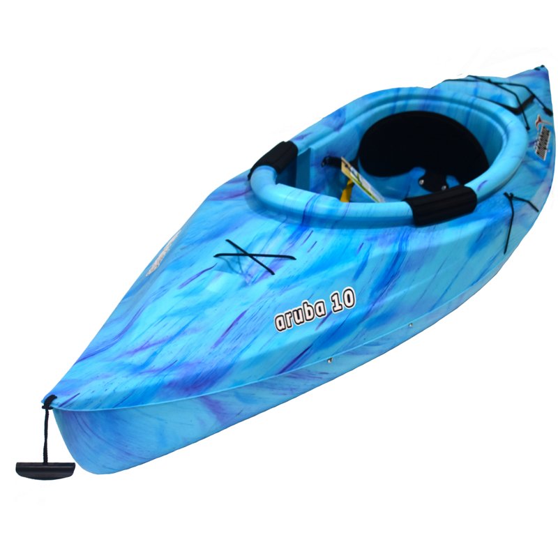 Sun Dolphin Aruba 10 ft Kayak Blue/Purple - Canoes/Kayaks/Sm Boats at Academy Sports