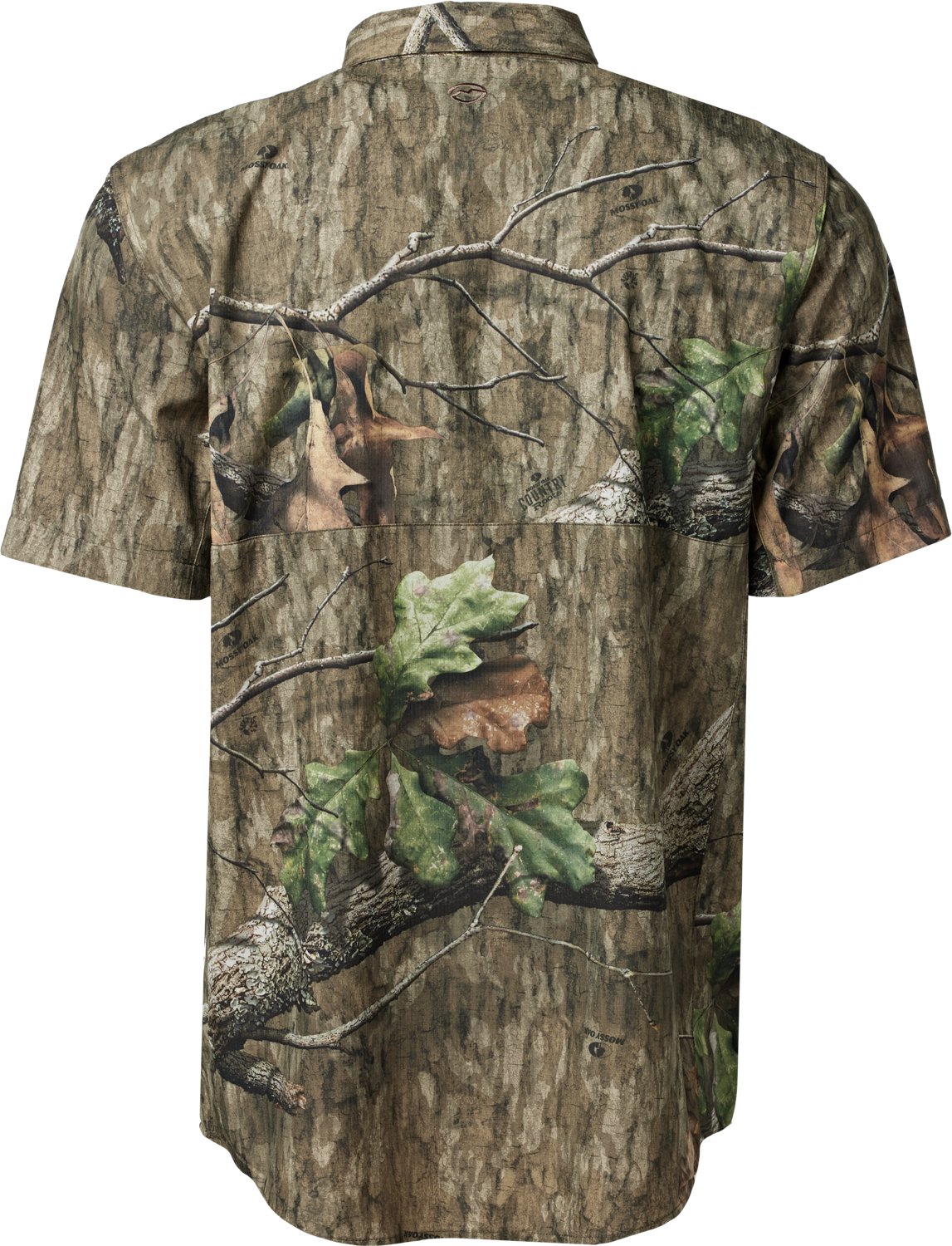 Magellan Outdoors Men's Lightweight Ripstop Button Down Short Sleeve Shirt