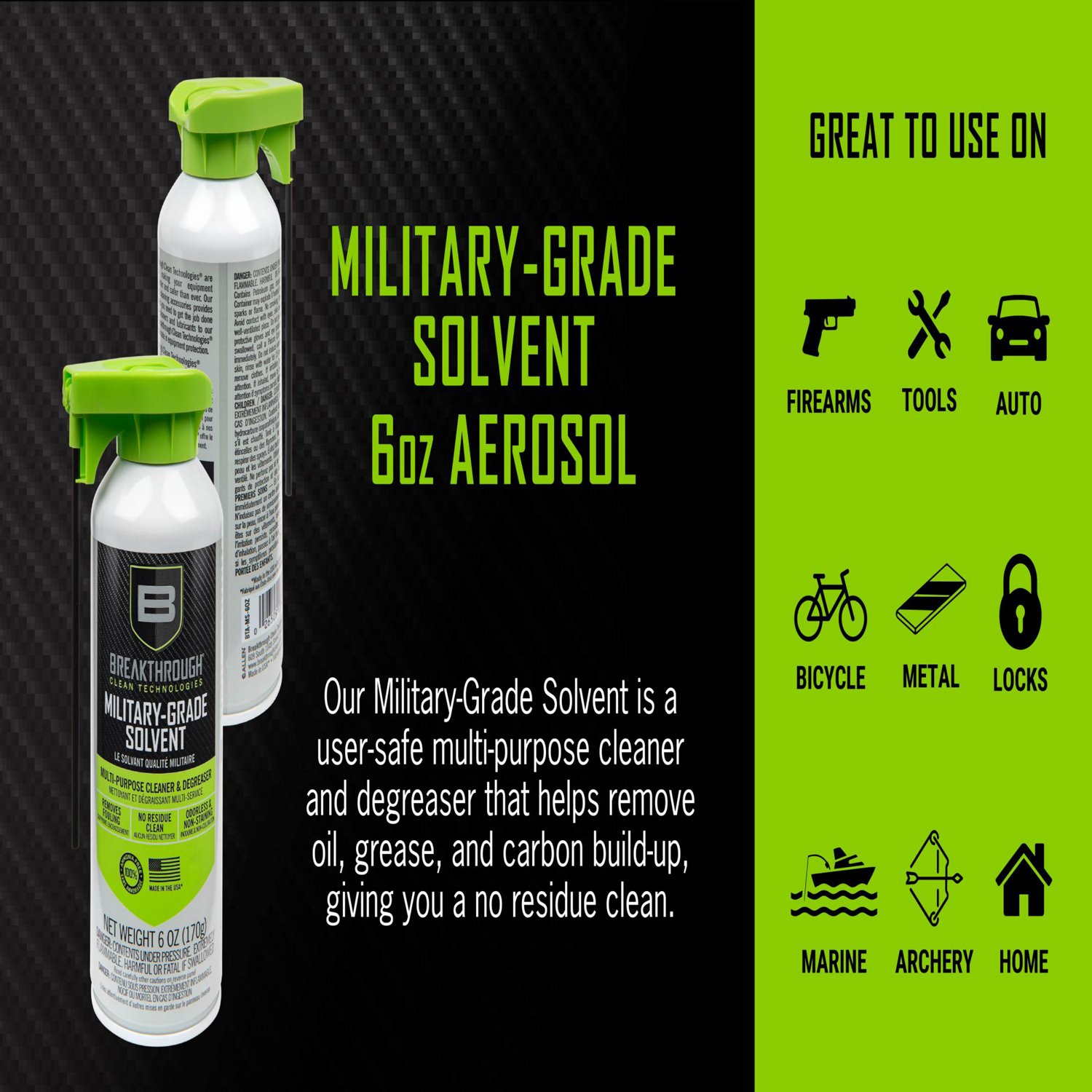 Allen Company Breakthrough Military Grade Solvent 6 oz Aerosol - view number 3