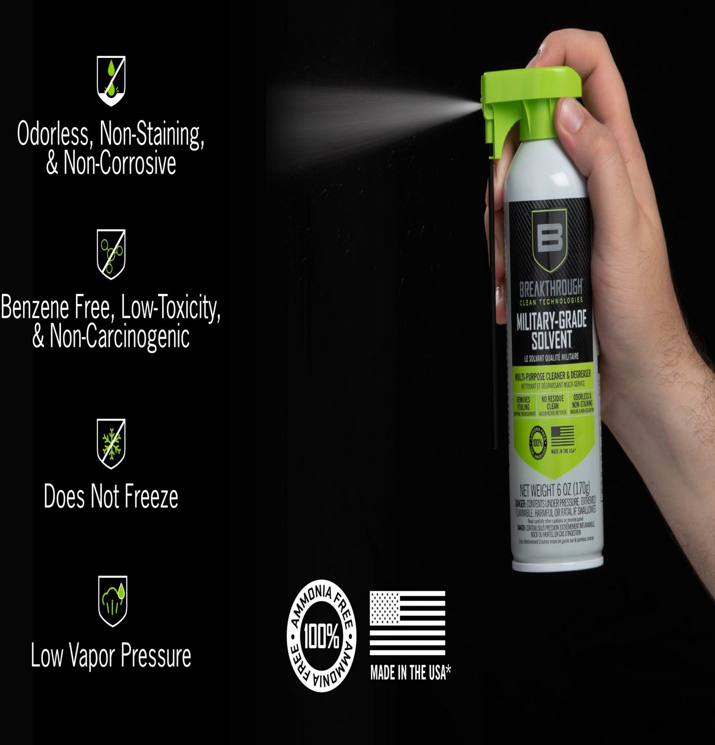Allen Company Breakthrough Military Grade Solvent 6 oz Aerosol - view number 4