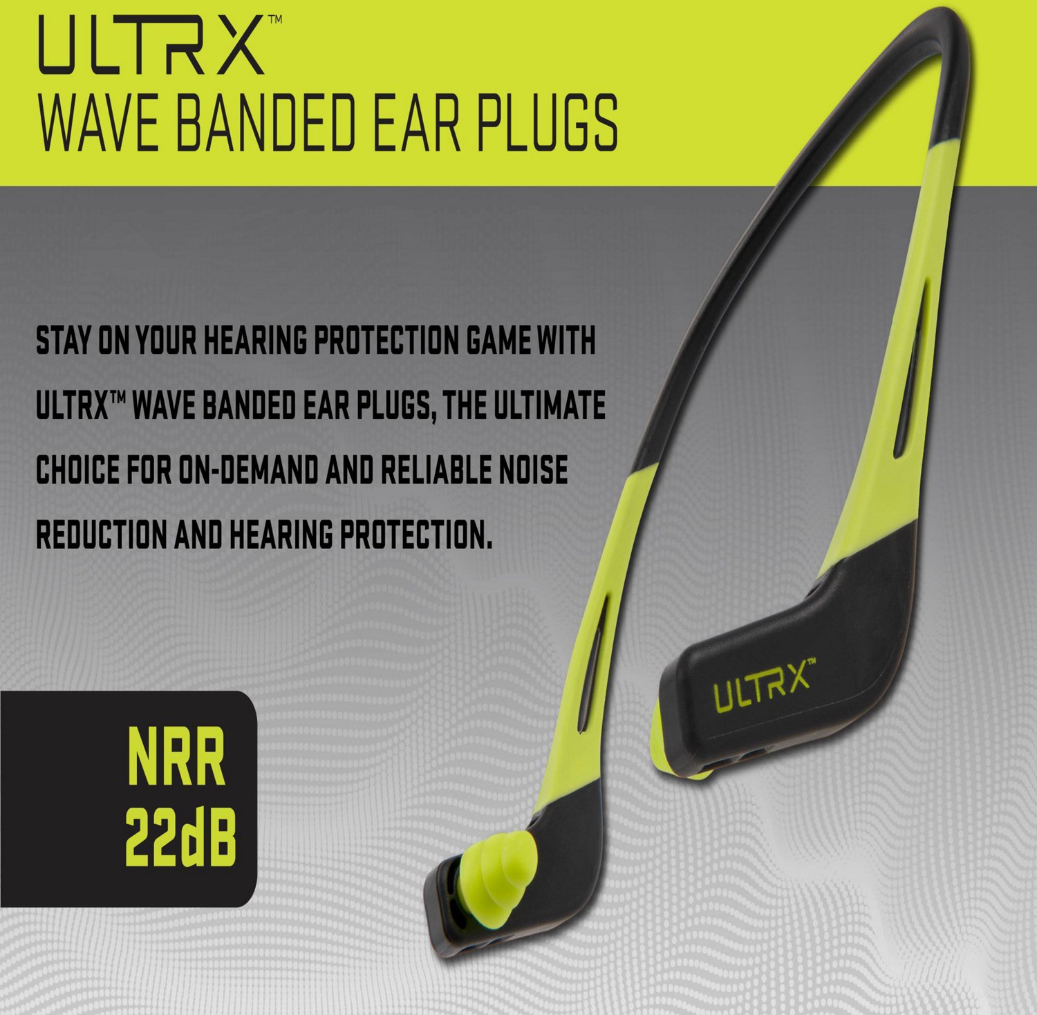 Allen Company ULTRX Banded Ear Plugs                                                                                             - view number 6