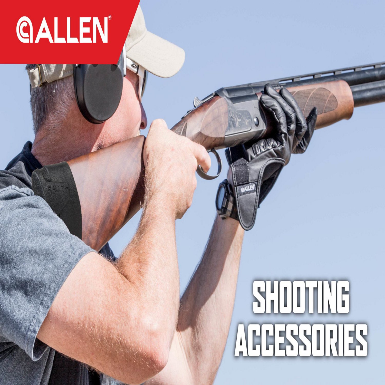 Allen Company Recoil Eraser II Large Slip-on Recoil Pad