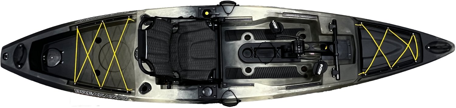 Evoke Breakaway 125 12 ft 8 in Pedal Sit On Kayak  - view number 3