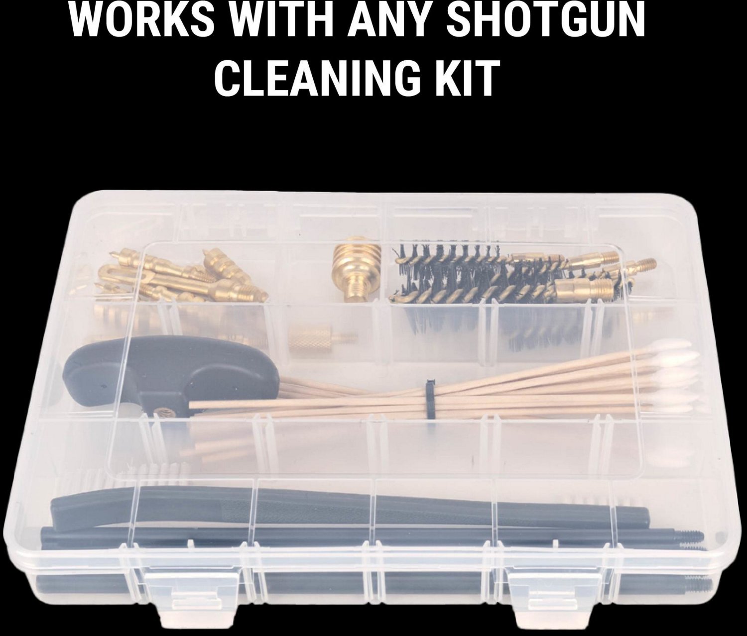 Breakthrough Clean Technologies #8-32 Male with #5/16-27 Female Brass Shotgun Rod Adapter                                        - view number 5